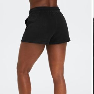 Fabletics Towel Black Shorts Size Large
